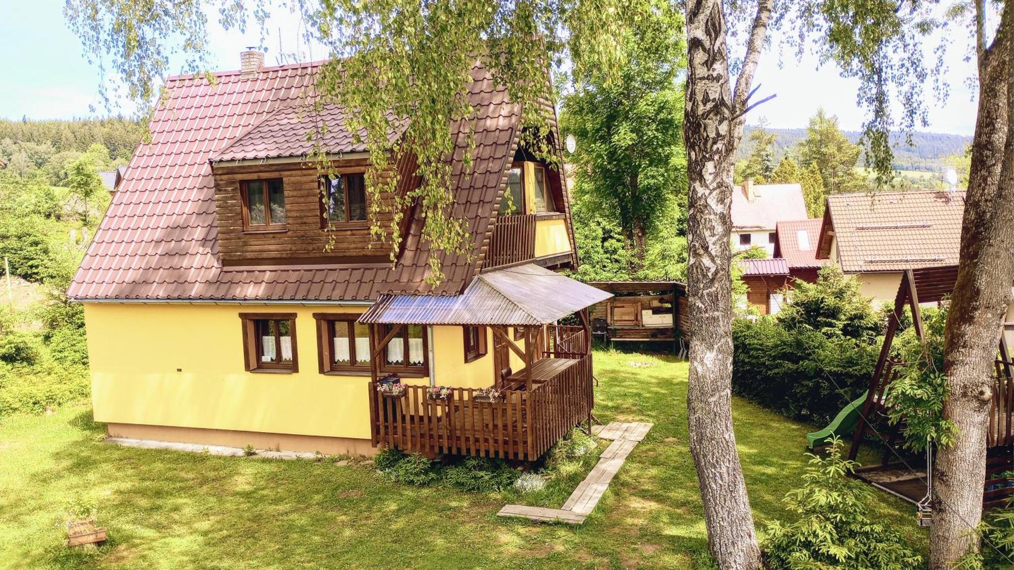 Chata Sandra Lipno nad Vltavou Esterno foto