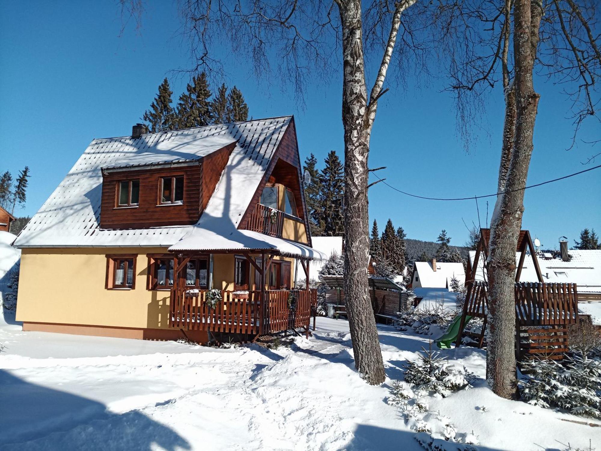 Chata Sandra Lipno nad Vltavou Esterno foto