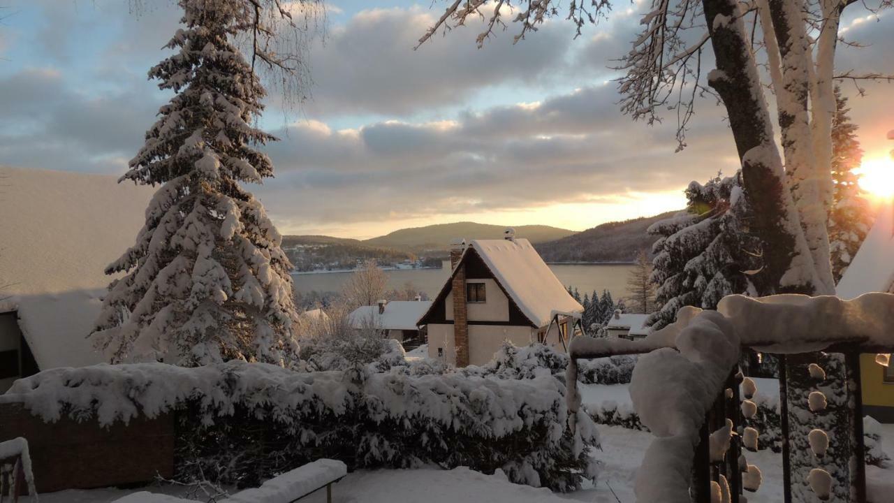 Chata Sandra Lipno nad Vltavou Esterno foto